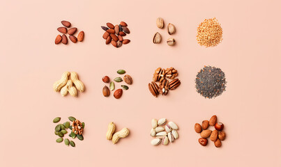 fruits and vegetable herbal concept  for background or 2d illustrator cartoon.