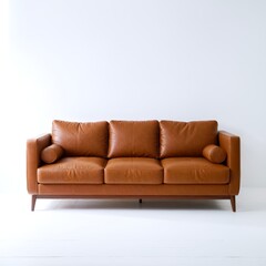 Sofa on white background