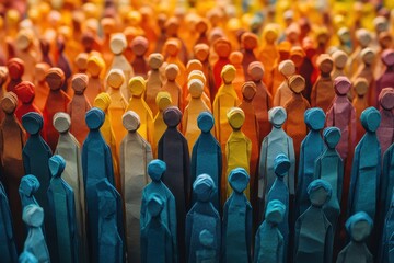 Animated bar charts on a laptop screen in a cozy workspace with rustic decor and warm light, showcasing data analysis and productivity.