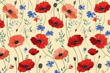 shabby faded old paper wallpaper - retro vintage. Beautiful simple AI generated image