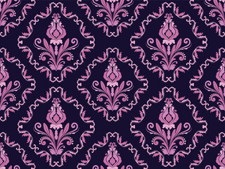 seamless damask pattern