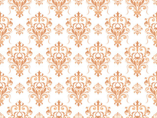 seamless damask pattern