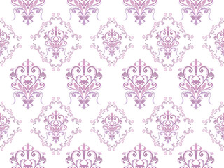 Damask seamless pattern