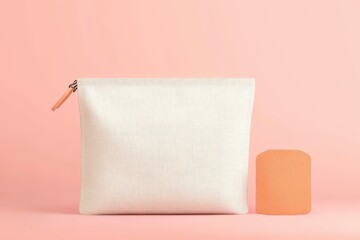 Obraz premium Hot pink retro style handbag with clasp and handle on grey background, hot pink, plastic, retro, gel-like, material. Beautiful simple AI generated image
