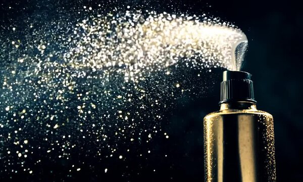 Golden Perfume Spray
