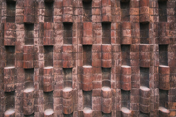 Textured Brick Wall