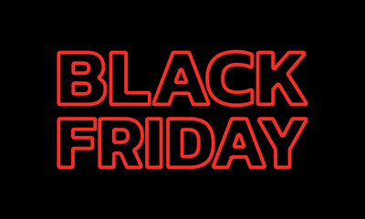Obraz premium Black Friday sale banner. Discount background template. Promotion, marketing poster, label or flyer design. Special offer design. Vector illustration.