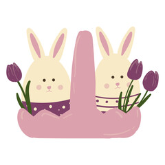 Easter Day Element Illustration