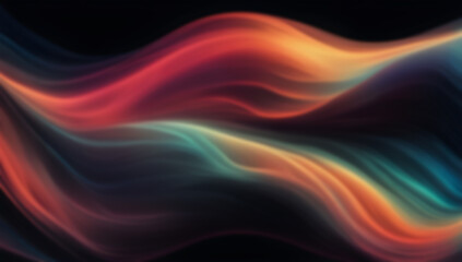 Vivid ethereal gradient background