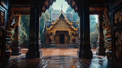 Thailand temple wallpaper