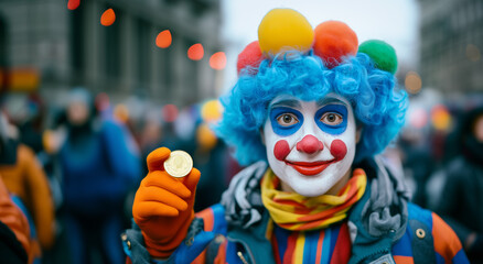 Karnevalsjeck in der Allstadt