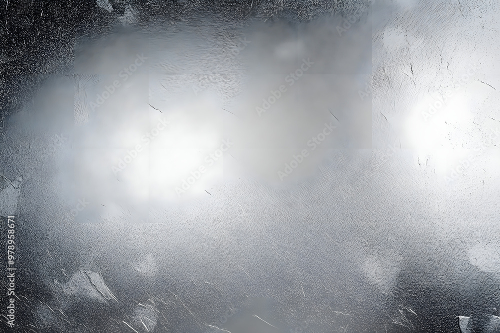 Aufkleber silver gradient background featuring a subtle grainy texture, perfect for creating elegant designs