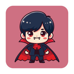 Little Vampire with a Cape