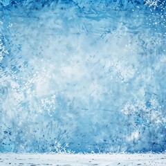 A frosty, icy texture with blue and white tones, resembling a winter scene. Ideal for seasonal, cold weather, or winter-themed designs.