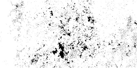 Grunge overlay textures with dust grain isolated on white background vector. Distress illustration simply place over object to create grunge effect.