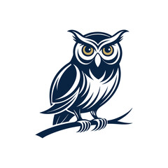 Elegant Owl Silhouette