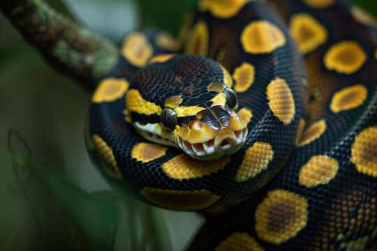 Python species known as ball python