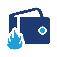 Hot wallet icon