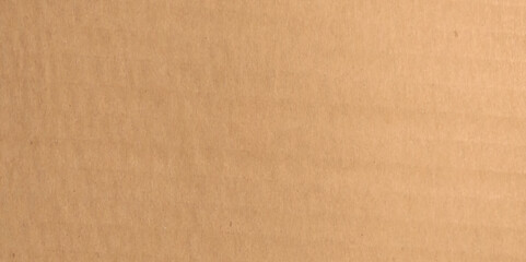 Craft crumpled paper, cardboard background. Brown kraft sheet texture.