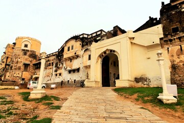 Mandawa Castle, Jhunjhunu, Shekhawati, Rajasthan, India, Asia