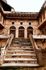 Obraz premium Mandawa Castle, Jhunjhunu, Shekhawati, Rajasthan, India, Asia