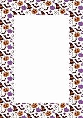  frame for print, halloween