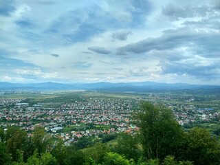 panorama of the city