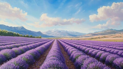 field of lavender