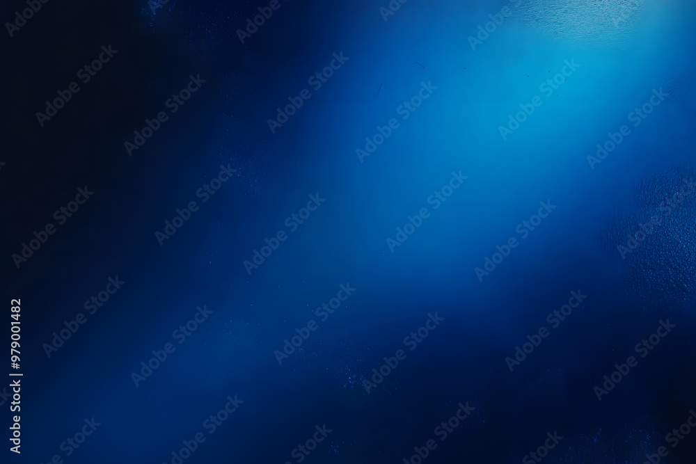 Poster blue gradient background grainy glowing blue light on dark backdrop noise texture effect banner head