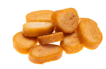 croutons isolated