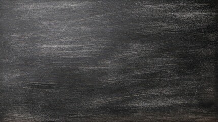 Fototapeta premium Black Wooden Texture With White Scratches