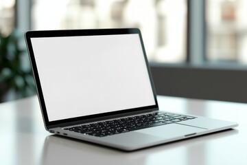 Laptop Mockup on Isolated white background created with Generative AI