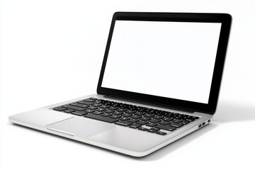 Laptop Mockup on Isolated white background created with Generative AI