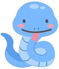 2025 and Year of the Snake illustration