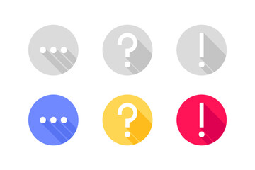 Spelling set icons. Flat Style. Vector icons.