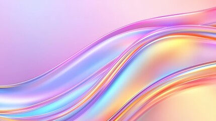 Abstract Colorful Swirling Gradient Background