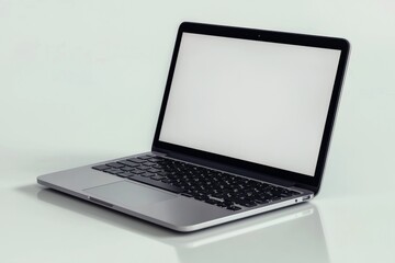 Laptop Mockup on Isolated white background created with Generative AI