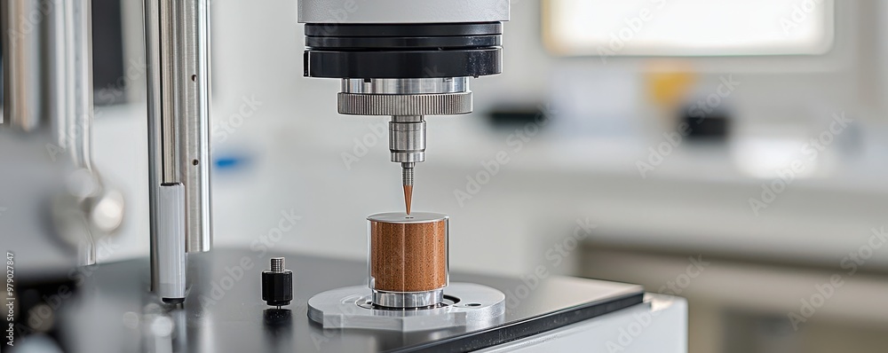 Poster machinery performing automated tasks in a modern laboratory setting, showcasing technology and innov