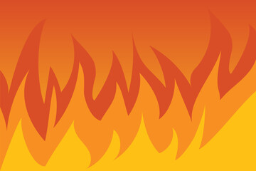 Fire flames rising up background