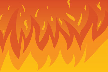 Fire flames rising up background