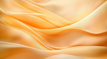 Abstract Wavy Lines Orange Background Texture