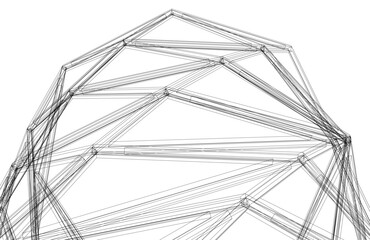 Abstract architectural design