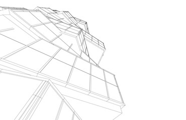 Abstract architectural design