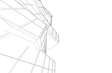 Abstract architectural design