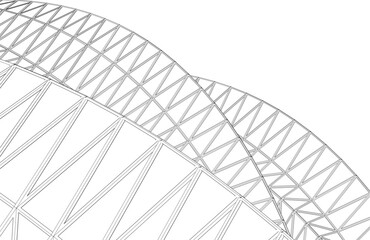 Abstract architectural design