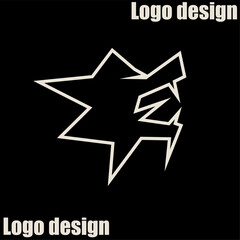 Tiger head logo design vector illustration