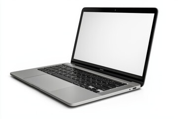 Laptop Mockup on Isolated white background created with Generative AI