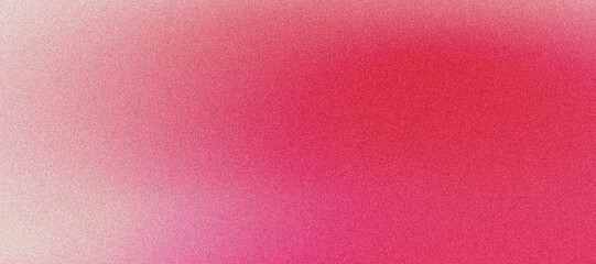 Vibrant Red Gradient with Abstract Glowing Light and Noise Texture - 8K Quality