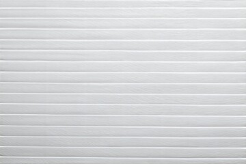 Obraz premium Horizontal striped texture on white paper background, simple abstract design with copy space