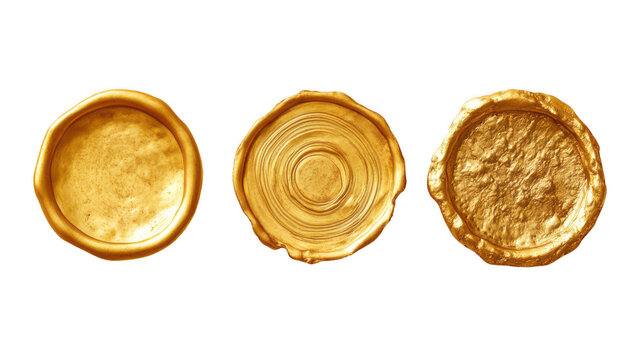 Golden Wax Seal Set